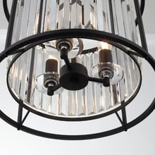 Auburn 3 Light Steel Pendant